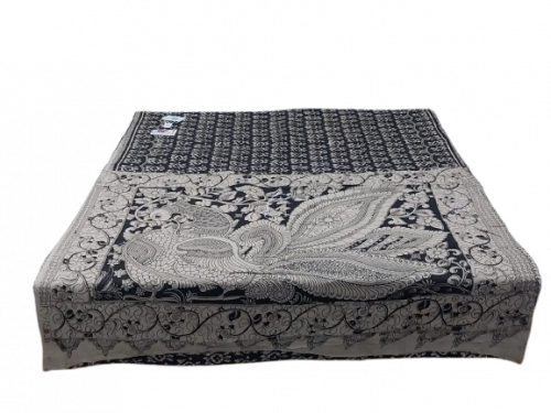 KALAMKARI PRINTED COTTON SAREE